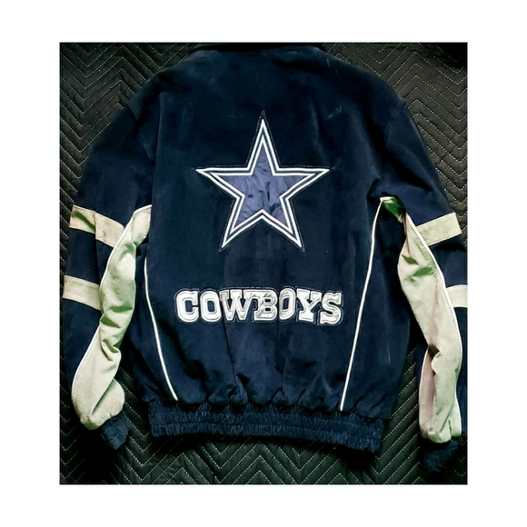 VINTAGE(Leather) cowboys jacket - Picture 2 of 3
